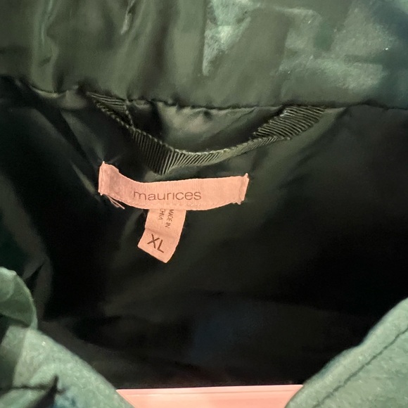 Maurice’s Full Zip Puffer Vest XL - Picture 3 of 3